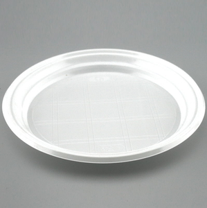 Тарелка пластиковая 205 мм Диапозон ПС белая