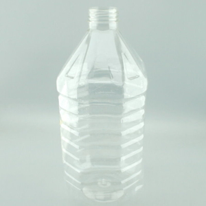 Бутылка ПЭТ 5 литров прозрачная  БЕЗ крышки