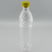 Бутылка ПЭТ  500 мл прозрачная с крышкой 